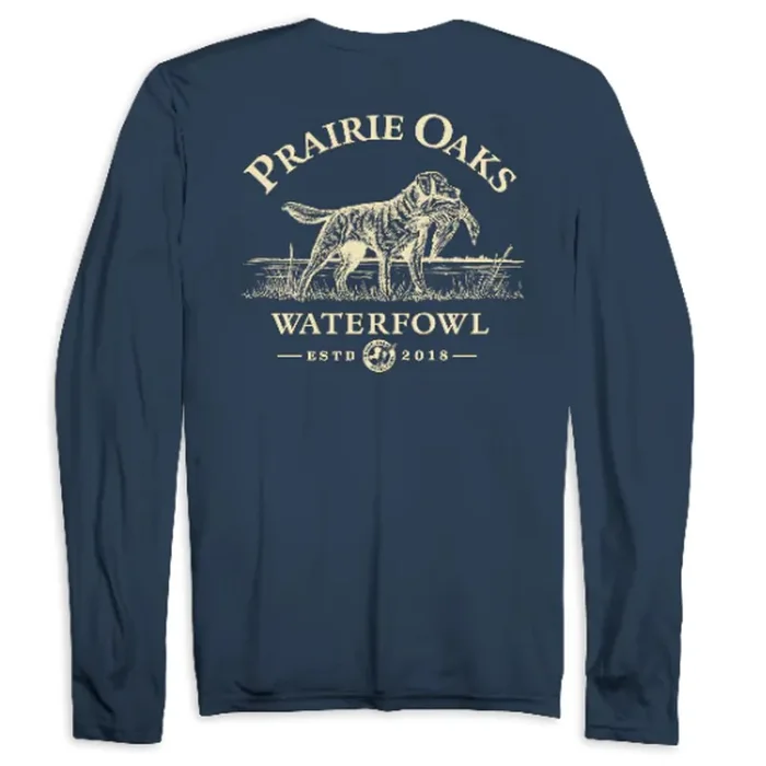 Established Long-Sleeve T-Shirt by Prairie Oaks Waterfowl