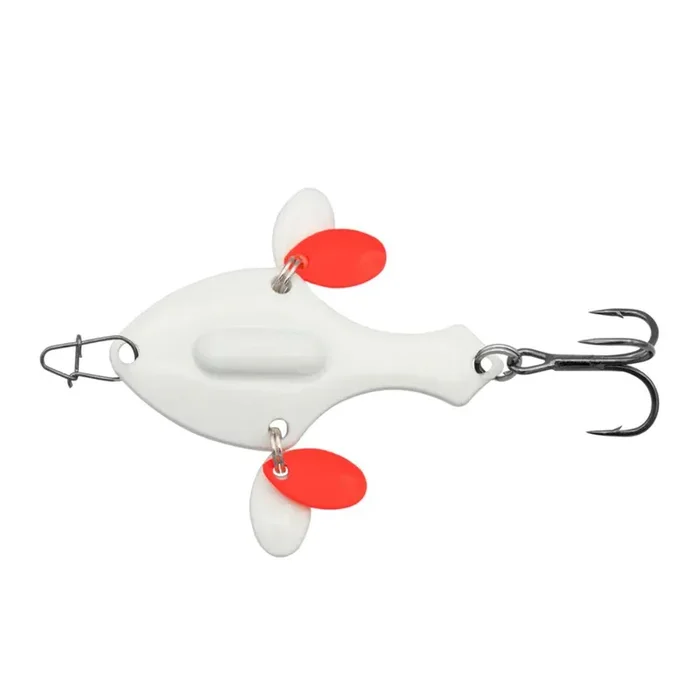 Eurotackle Euro Spade Blade Flutter Rattle Spoon – 1/16 oz. – Albi Glow