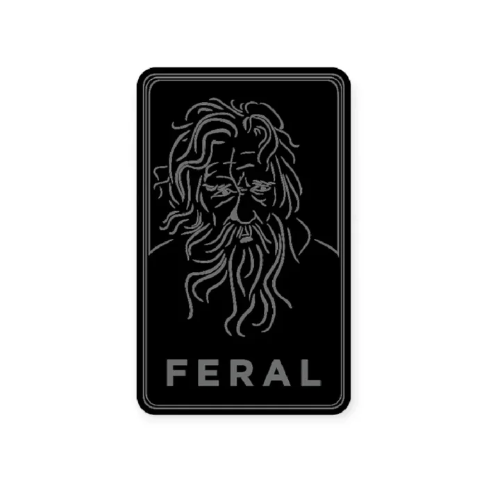 FERAL Old Man Sticker