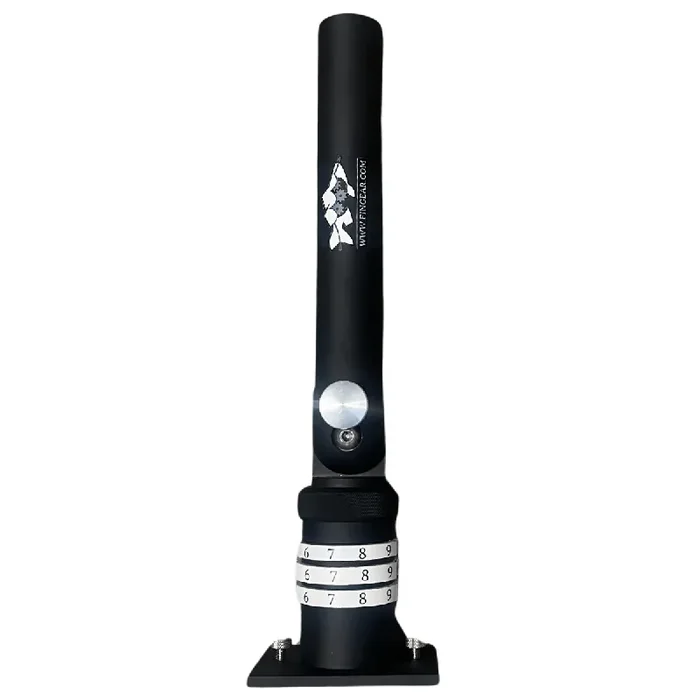 FIN GEAR 360 Tube Rod Holder – 4″ – Black