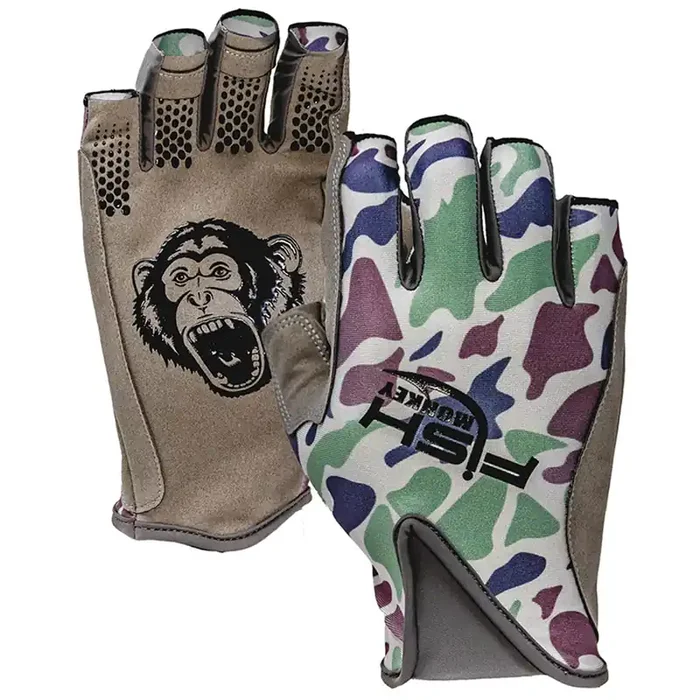 Fish Monkey – Pro 365 Guide Glove – Beige Old School 2x-larg –