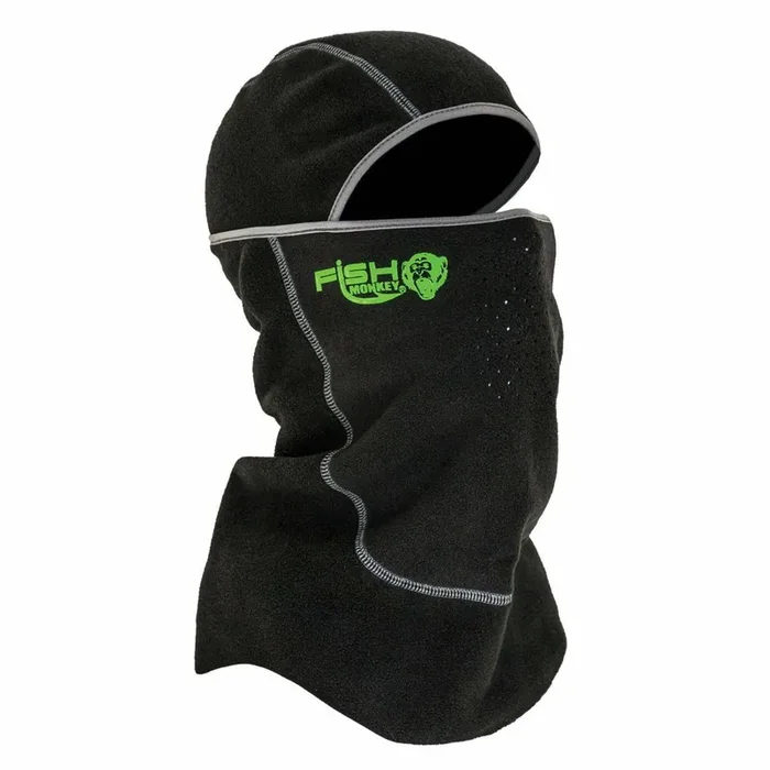 Fish Monkey Yeti Fleece Balaclava – Black