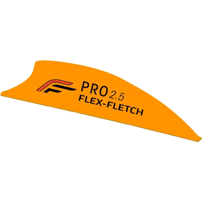 Flex Fletch – Flex Fletch Pro 2.5 Vanes Blaze Orange 2.5 in. 36 pk.