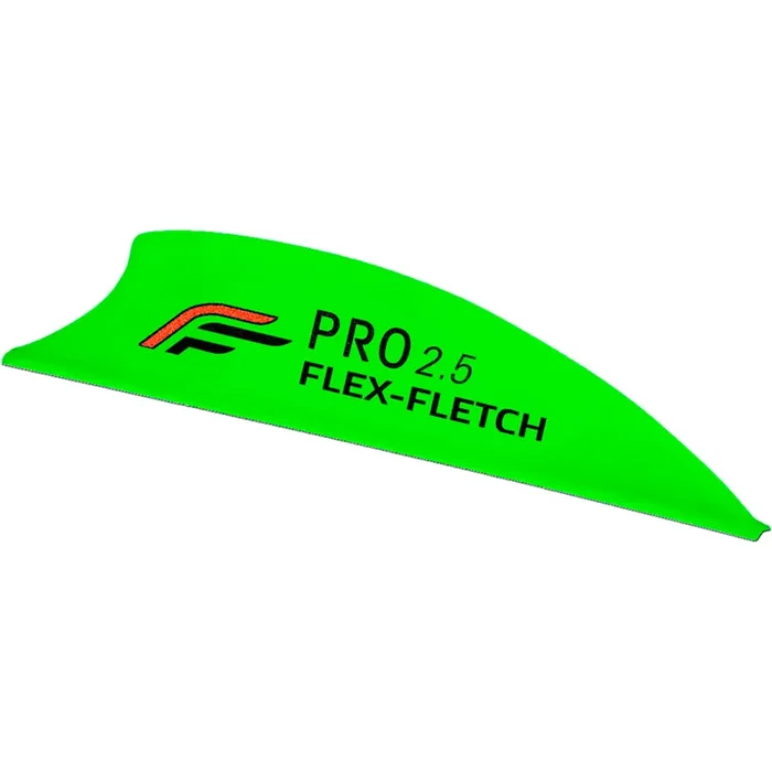 Flex Fletch – Flex Fletch Pro 2.5 Vanes Cosmic Green 2.5 in. 36 pk.