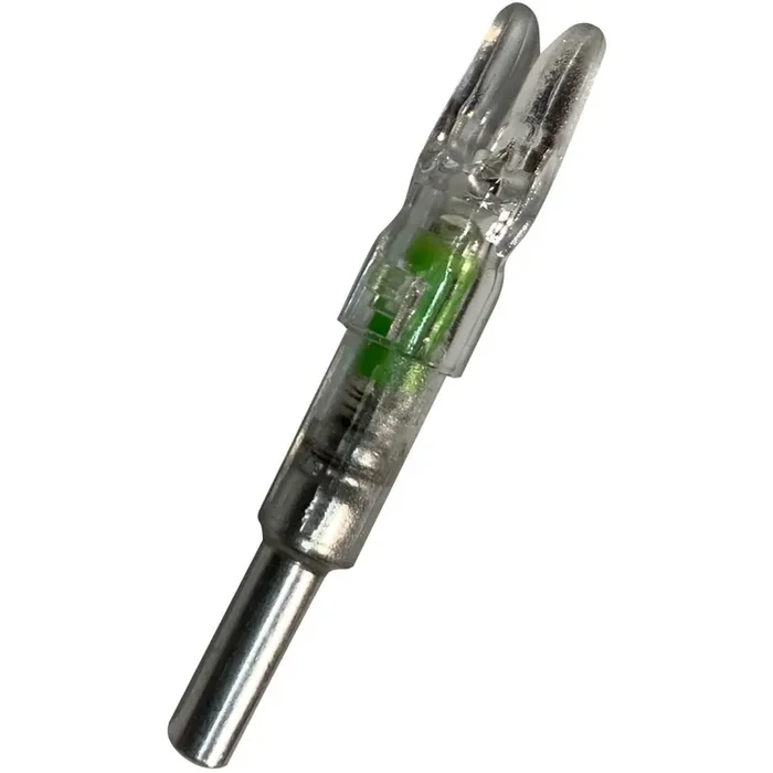 Flex Fletch LIT Lighted Arrow Nocks – .204 Green 3 pk. – LIT204GR12