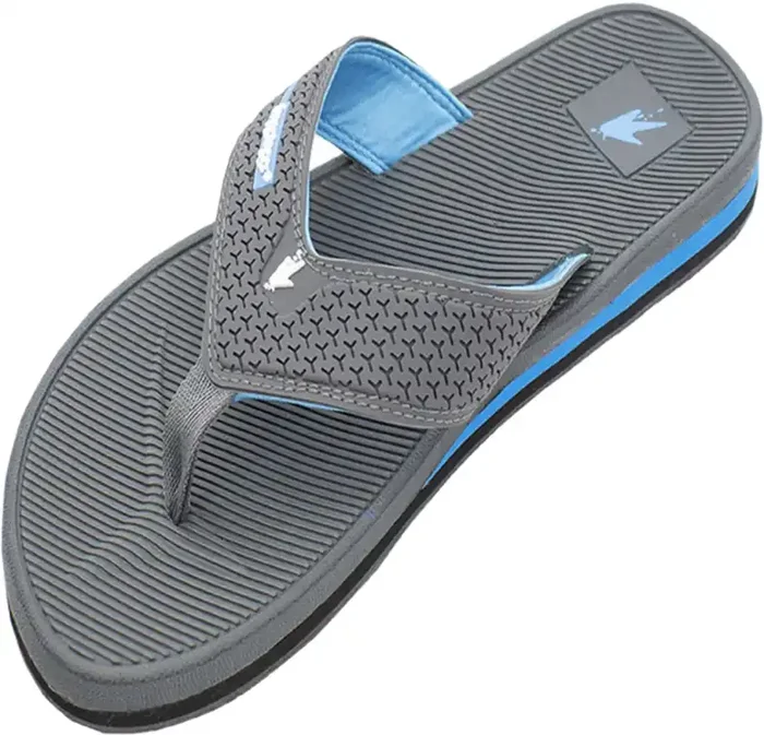 Frogg Toggs – Flipped Out Sandal – Gray Mens Sz7 –