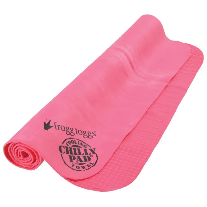 Frogg Toggs Chilly Pad Cooling Towel – Hot Pink – One Size