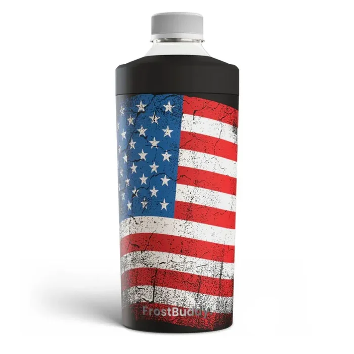 Frost Buddy Universal Buddy – Universal Can Cooler – XL – Merica