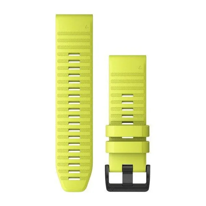 GARMIN QuickFit 26 Watch Bands Amp Yellow Silicone