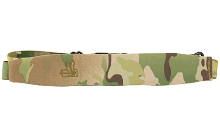 Haley Strategic Partners D3 Padded Sling Single or Two Point Includes Two QD Swivels and Single Hand Quick Adjustment System MultiCam SLG_D3-1-1-MC