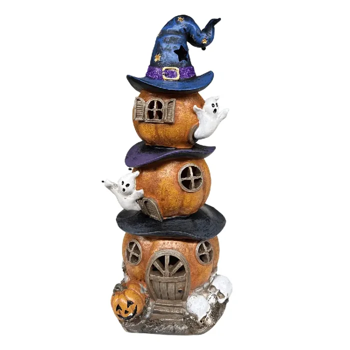 Hanna‘s Handiworks LED Pumpkin Witch Hat House