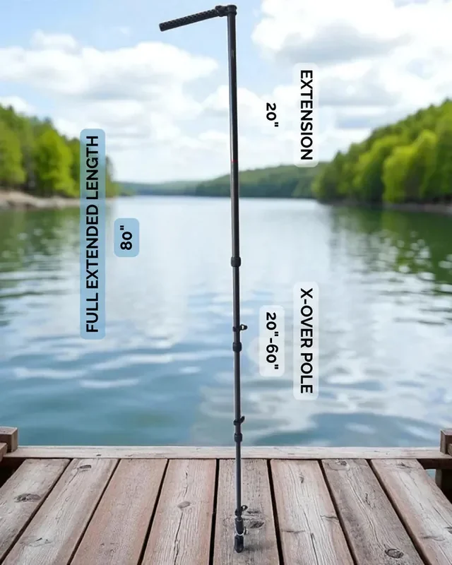 HD Innovations HDI X-OVER Carbon 20″ Pole Extension