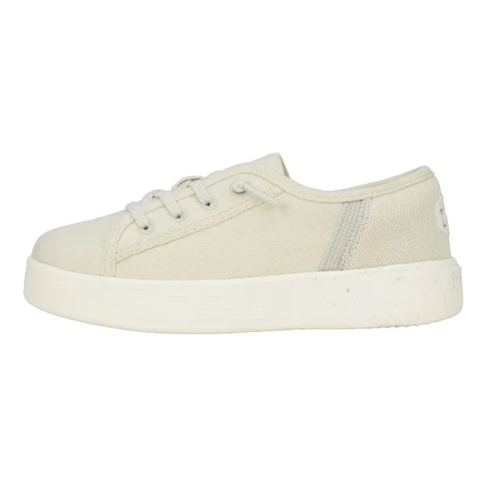 Hey Dude Boys‘ Cody Slip-On Sneakers – Light Grey Heathered Mesh – 3