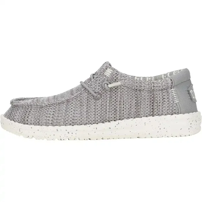 Hey Dude Boys‘ Wally Stretch Sox Slip-On Casual Shoes – Grey – 6