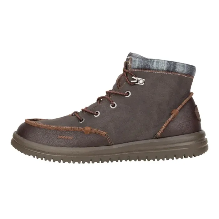 Hey Dude Men‘s Bradley Classic Boots – Brown – 11