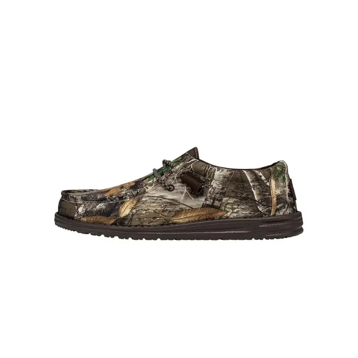 Hey Dude Men‘s Wally Slip-On Casual Shoes – Realtree Edge – 10