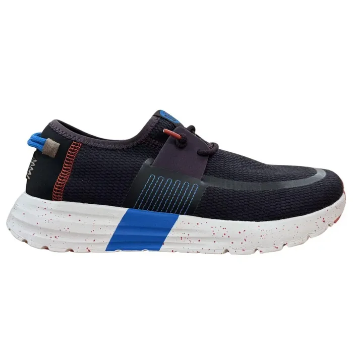 Hey Dude Women‘s Sirocco Active Sneakers- Plum/Blue – 12