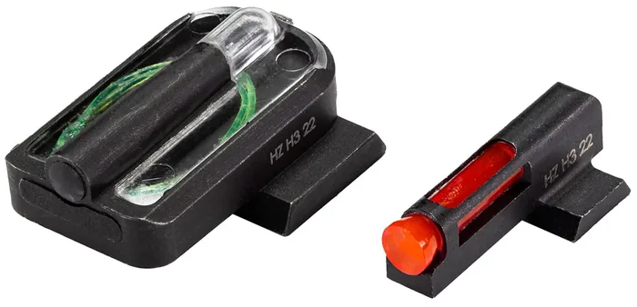 Hiviz Rgmfd21 Fastdot H3 Redfiber Optic Green Tritium Black Frame Fits Ruger Max9