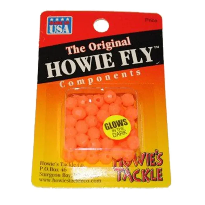 Howie‘s Tackle Howie‘s Round Beads – 6 – Orange Glow