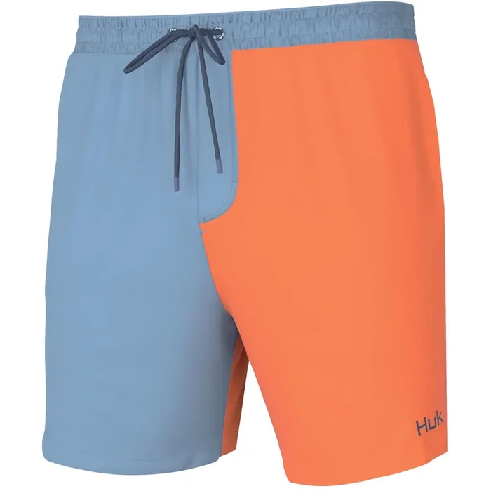 HUK Men‘s Pursuit Volley Shorts Segment – Quiet Harbor – L