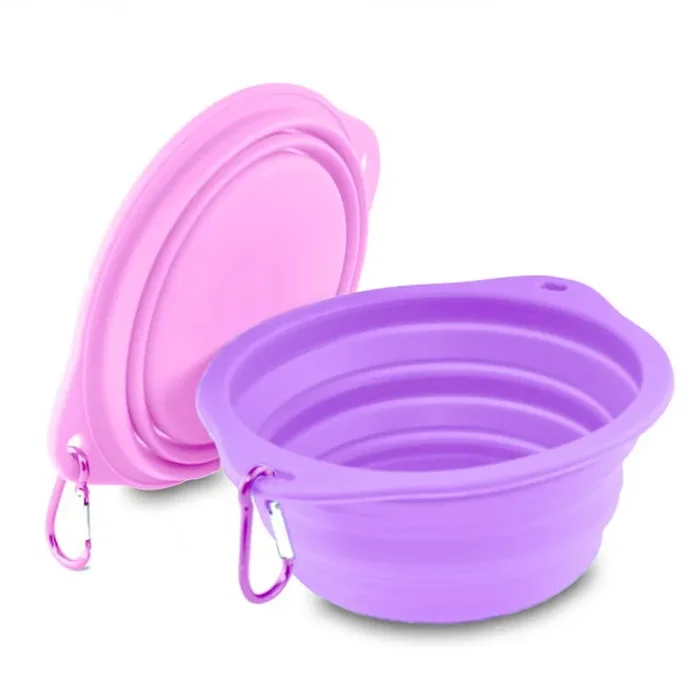 HydroDogz Bowls on the Go 2pk – Pink/Lavender