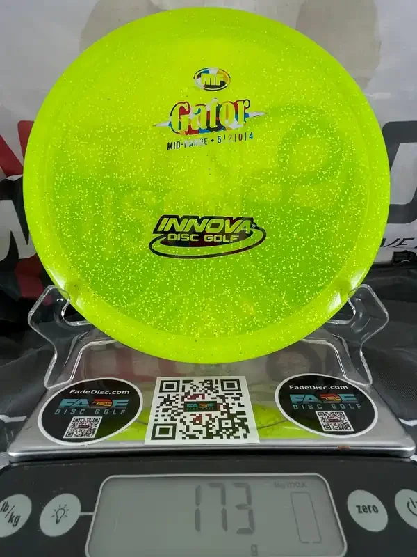 Innova Gator Metal Flake Champion Yellow w/ Wonderbread Foil 173g Midrange