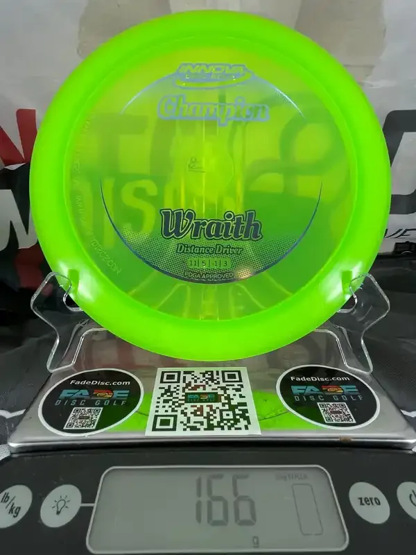 Innova Wraith Champion Green w/ Silver Foil 166g Distance Driver
