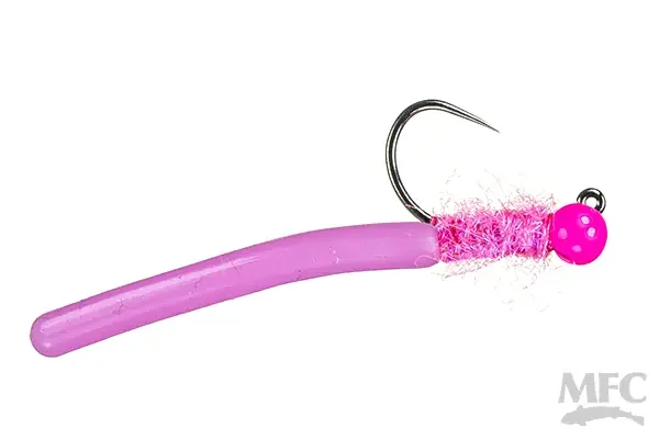 Jig Wonky Worm – Pink