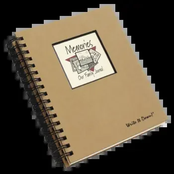 Journals Unlimited Journal – Standard (7.5″ x 9″) – Memories/Family