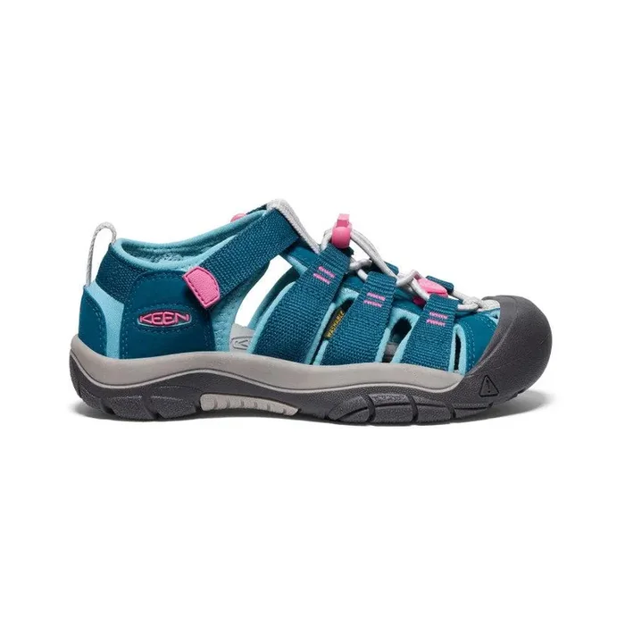 Keen Footwear Big Kids‘ Newport H2 Sandals – Legion Blue/Hot Pink – 3