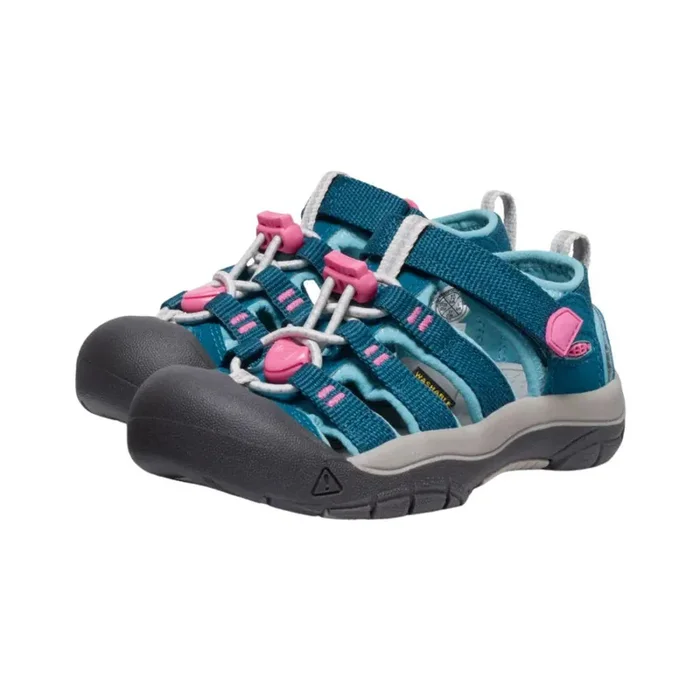 Keen Footwear Little Kids‘ Newport H2 – Legion Blue/Hot Pink – 10