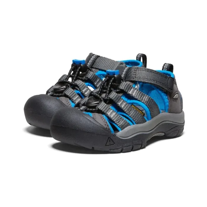 Keen Footwear Little Kids‘ Newport H2 – Magnet/Brilliant Blue – 11