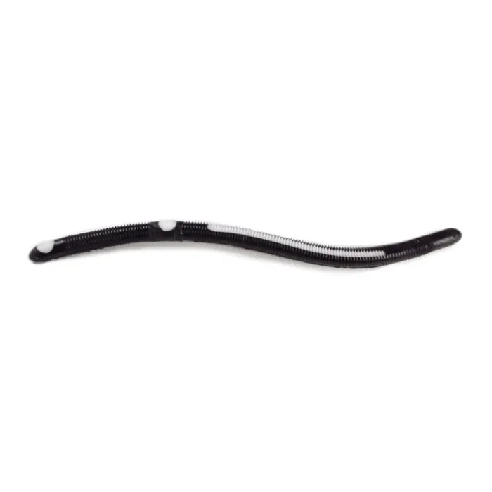 Kelly‘s Striper™ Pre-Rigged Plastic Scented Worm – Black