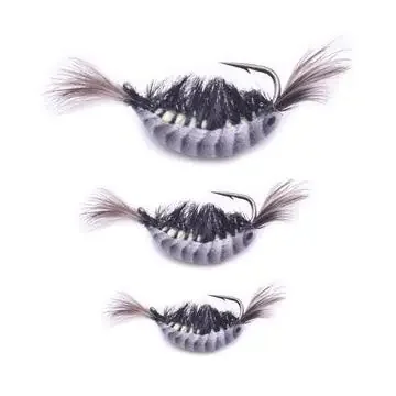 Kenders Tungsten Akua Natural Shrimp Jig – 8 – Black