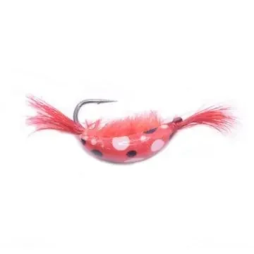 Kenders Tungsten Akua Natural Shrimp Jig – 8 – Red Wonderbread