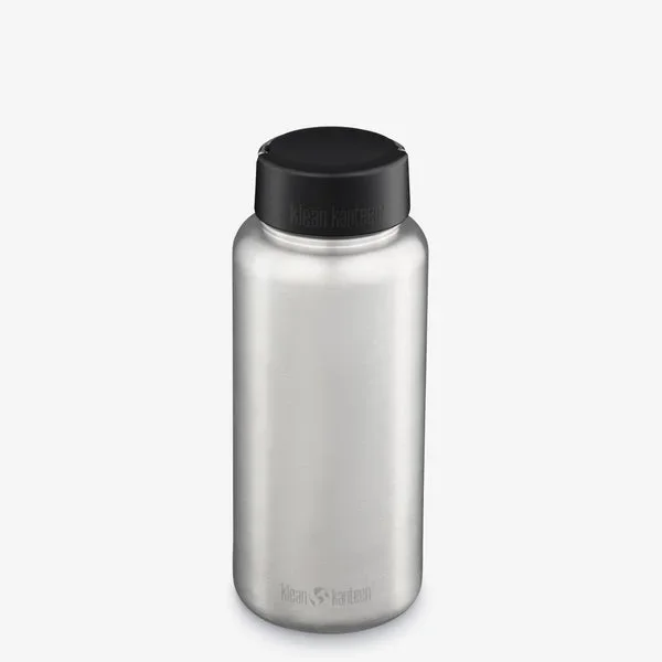 Klean Kanteen: Wide Mouth 40oz Stainless Steel Bottle