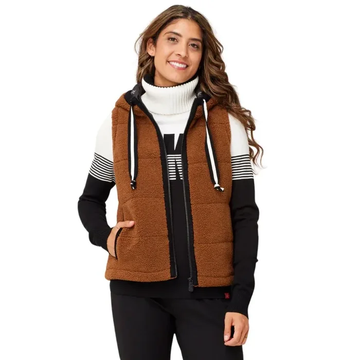 Krimson Klover Women‘s Bella Vest – Pecan – L