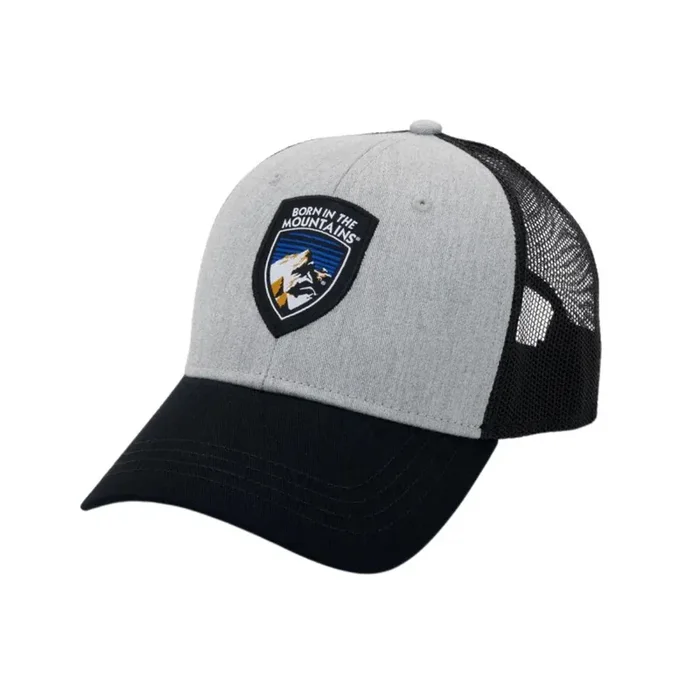 Kuhl Born Trucker Hat – Heather Grey/Raven