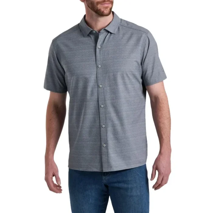 Kuhl Men‘s Breeze SS Button Up Shirt – Slate – XL