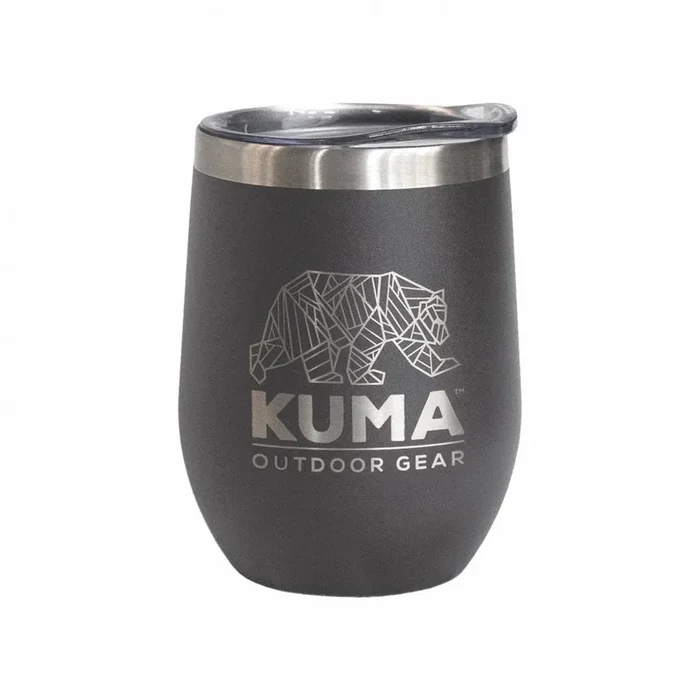Kuma Wine Tumbler – Grey