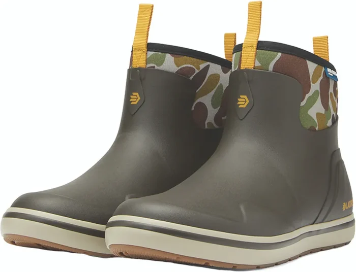 Lacrosse – Alpha Deck Boots – 6in Blk Olive/camo Sz11 – 621201-M-11