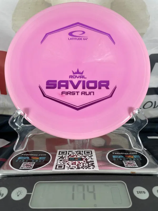 Latitude 64 Savior Royal Grand First Run 174g Pink w/ Purple Foil Midrange