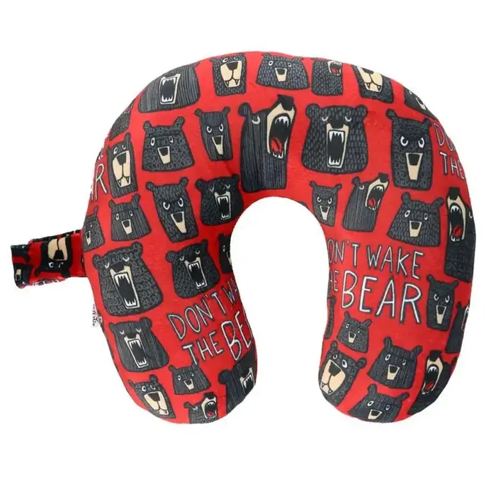 Lazy One Don‘t Wake The Bear Kid‘s Travel Pillow