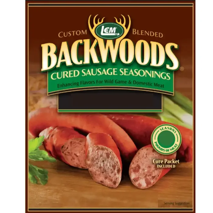 LEM Backwoods Cured Sausage Seasoning – Trail Bologna – Makes 5 lbs.