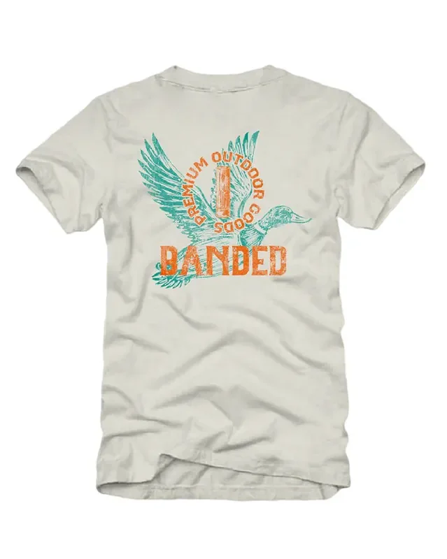 Letterpress Mallard Short Sleeve Tee by Banded