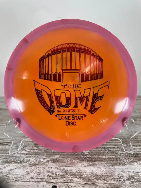 Lone Star The Dome Bravo 171g Orange-Pink Swirl Fairway Driver