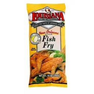 Louisiana Fish Fry Products New Orleans Style Lemon Fish Fry – 10 oz.