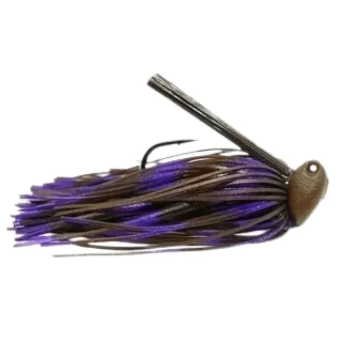LS Lures Midwest Flippin Jig – 1/2 oz. – Jelly Bruise