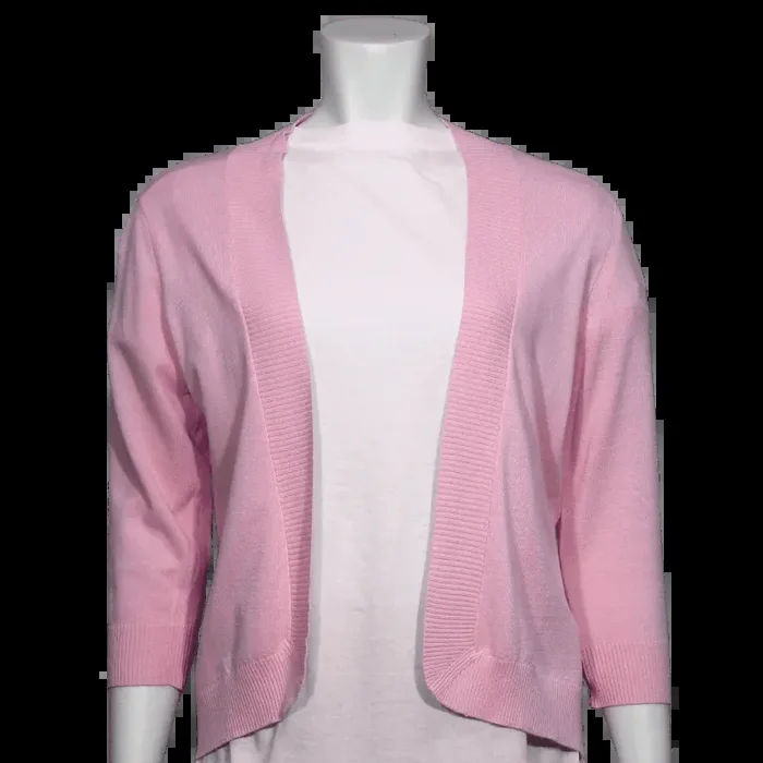 Lulu-B Women‘s Cardigan – Clear L Pink – XL