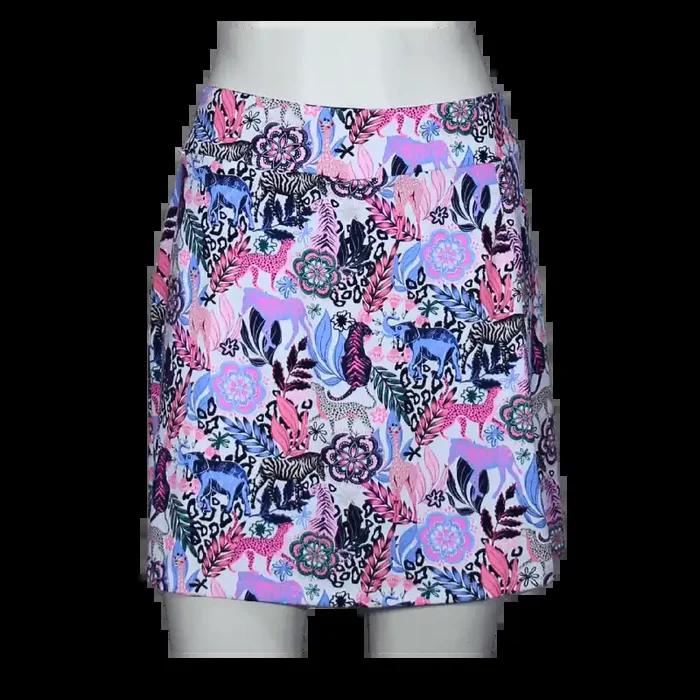 Lulu-B Women‘s Zip Skort – Jungle – S